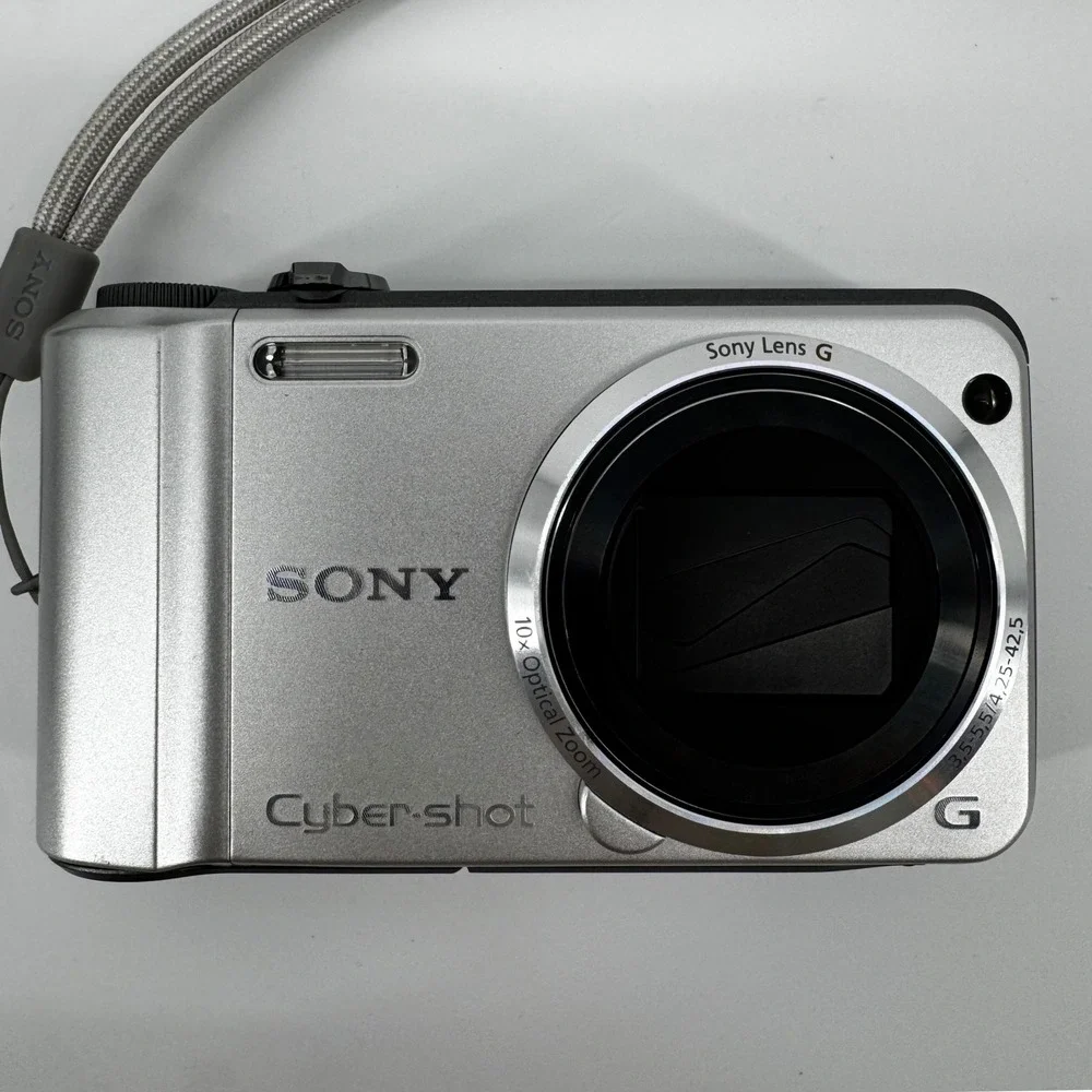 Sony Cyber-shot DSC-H70 16.1MP Digital Camera 10x Zoom Silver Battery Charger